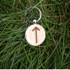 БРЕЛОК ДЕРЕВ'ЯНИЙ РУНА ТЕЙВАЗ (KEYRING WOODEN FLEECE TEYVAZ)